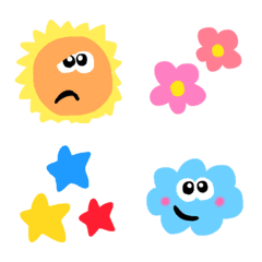 Colorful emoji...