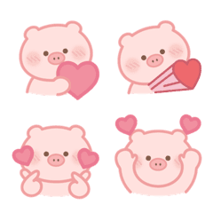 Simple emoji - Cute Pig