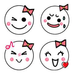 Still more, Ribon-chan's feelings  Emoji