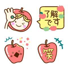 Apple girl emoji