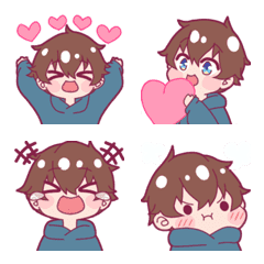Kouki-kun Couple Emoji 01
