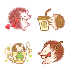Cute hedgehog every day Emoji