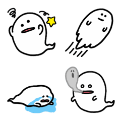 Emoji hantu lucu