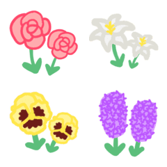 Six flowers