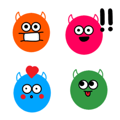 monster. Colorful and cute