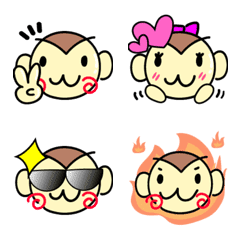 Emoji of Monjiro family  Part1