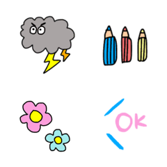 Cute good emojis10