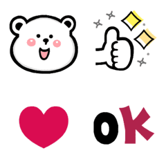 Lightly sweetened bear & rabbit/Emoji4