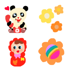 Retro and cute emoji5
