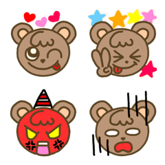 Kumachan cute Emoji