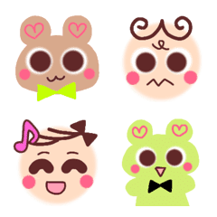 A various face Emoji 6th.