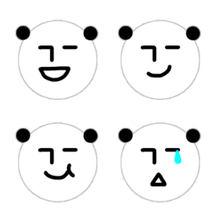 Expressionless panda RK Emoji 1