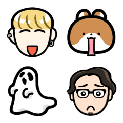 Various human and animal emoji