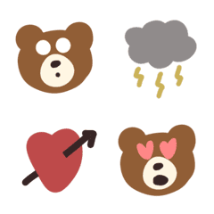 bear simple emoji1