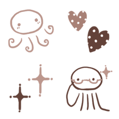 Kawaii jellyfish emoji7