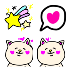 simple CAT HORSE emoji