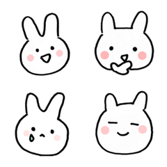 usa-pon Bunny lovely Emojis3