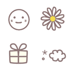 Soft and cute emoji/Simple