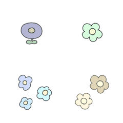 Variation in color flowers