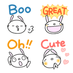 yuko's rabbit ( English ) Emoji