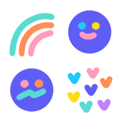 Everyday Emojis: Bold Lines and Colors