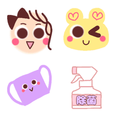 A various face Emoji  8th.