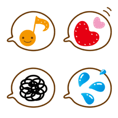 kawaii fukidashi emoji 3