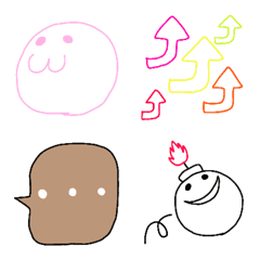 Simple face &  symbol Emoji