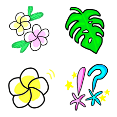 plumeria summer Emoji
