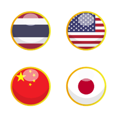 Country Flag Circles