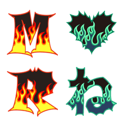 Fire pattern_emoji_flame