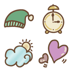 Retro colors Emoji 2