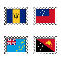 Stamp flag 02