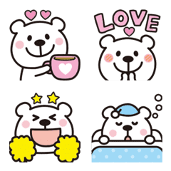 Adult cute Mr.bear emoji 7