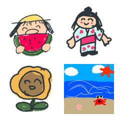 oekaki mitaima emoji11 *summer*