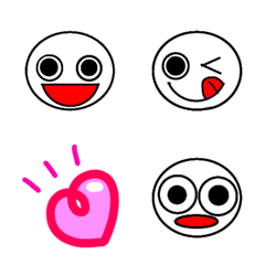 Happy simple emoji