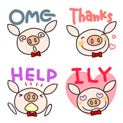 yuko's pig ( English ) Emoji