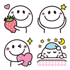 Adult cute very simple Emoji 8
