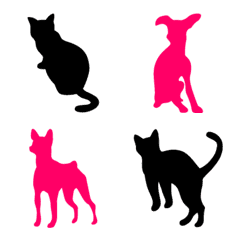 Dog and cat emoji 2