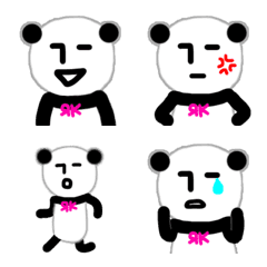 Expressionless panda RK Emoji3