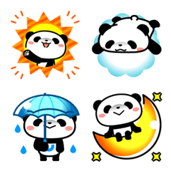 Emoji 6 of a panda
