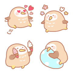 Fluffy owl emoji