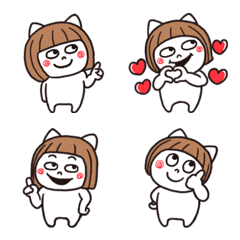 Woman cat Emoji