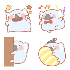 Fluffy koala emoji