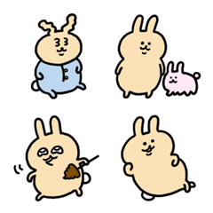 可愛的♡兔子表情符號