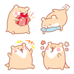 Fluffy otter emoji