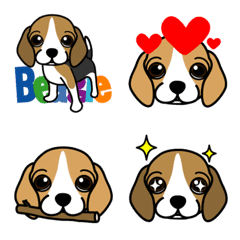 Various Beagle Emoji
