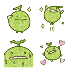Daily life of melon emoji