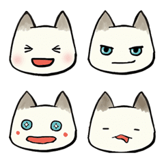 Cat like emoji