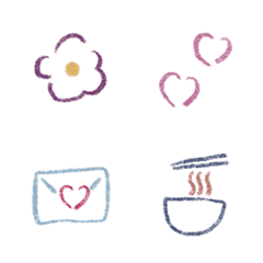 nemuiasa colorful rakugaki emoji